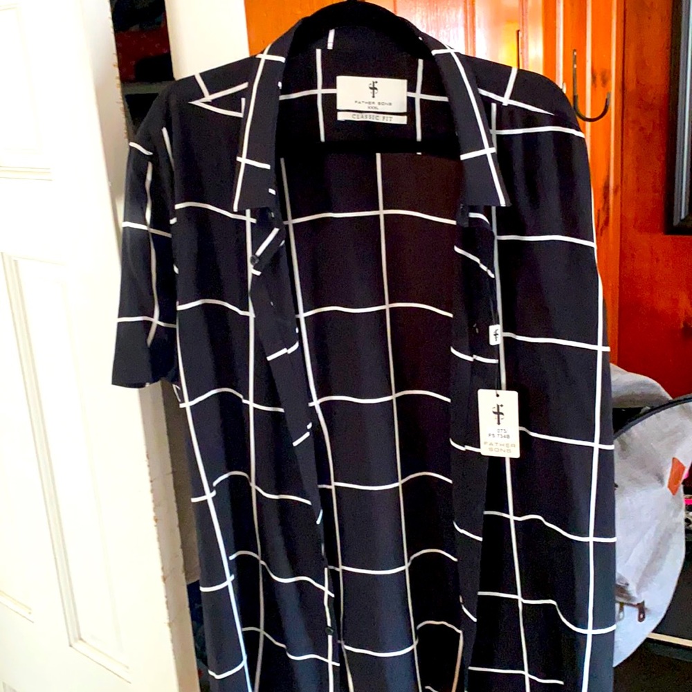 Father & sons light weight button up.